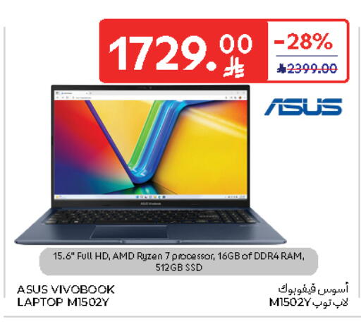 ASUS Laptop available at Carrefour in KSA, Saudi Arabia, Saudi - Al Khobar