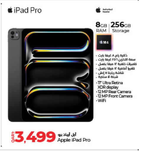 APPLE iPad available at LuLu Hypermarket in Qatar - Al Wakra