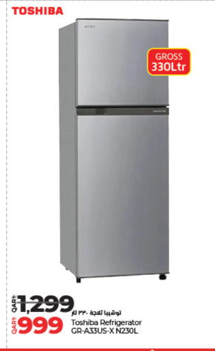 TOSHIBA Refrigerator available at LuLu Hypermarket in Qatar - Al-Shahaniya