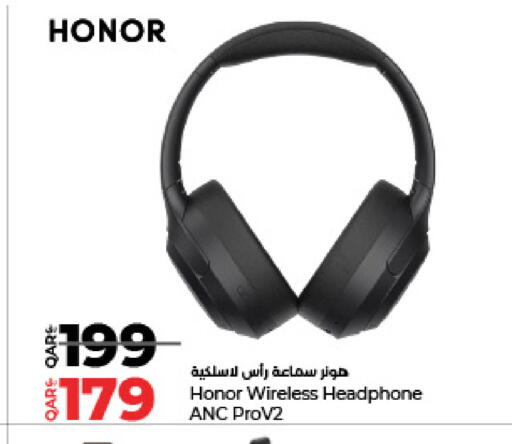 HONOR Earphone available at LuLu Hypermarket in Qatar - Al Shamal