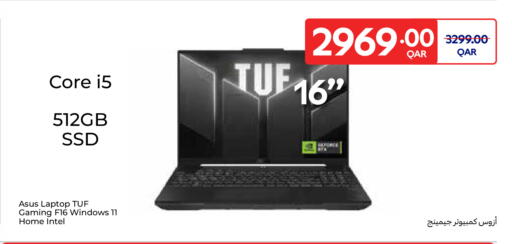 ASUS Laptop available at Carrefour in Qatar - Al-Shahaniya