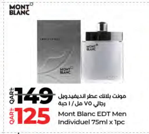 MONT BLANC available at LuLu Hypermarket in Qatar - Al-Shahaniya