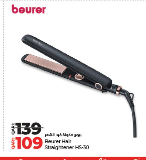 BEURER Hair Appliances available at LuLu Hypermarket in Qatar - Al Wakra