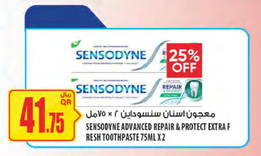 سنسوداين معجون أسنان available at شركة الميرة للمواد الاستهلاكية in قطر - الدوحة