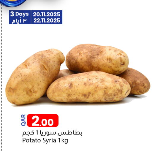 Potato from Syria available at Dana Market in Qatar - Al Shamal