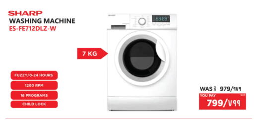 SHARP Washing Machine available at Emax  in Qatar - Al Shamal
