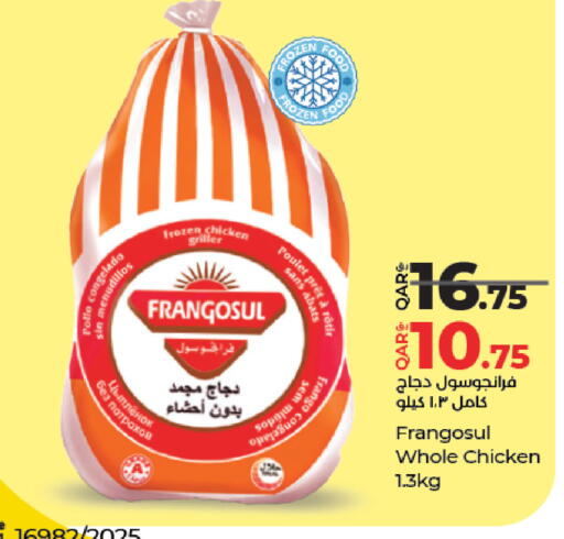 FRANGOSUL Frozen Whole Chicken available at LuLu Hypermarket in Qatar - Umm Salal