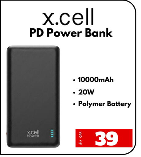 XCELL Powerbank available at  ELECTROMATE QA TRADING in Qatar - Al Shamal