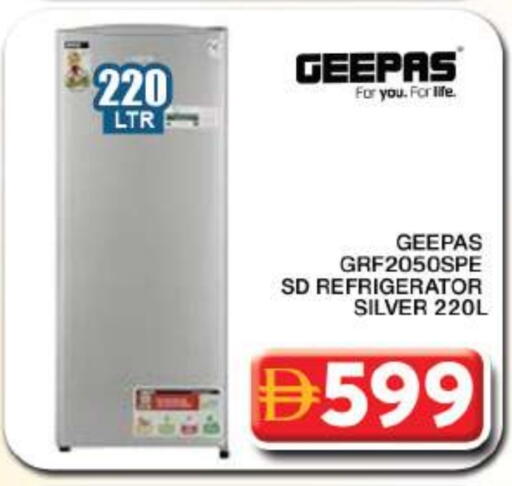 GEEPAS Refrigerator available at Grand Hyper Market in UAE - Dubai