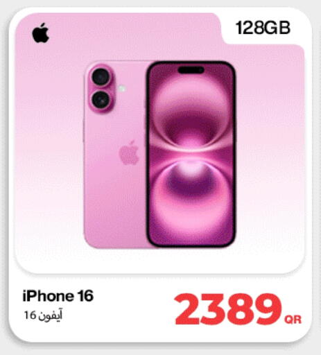 APPLE iPhone 16 available at Doha Link in Qatar - Al-Shahaniya
