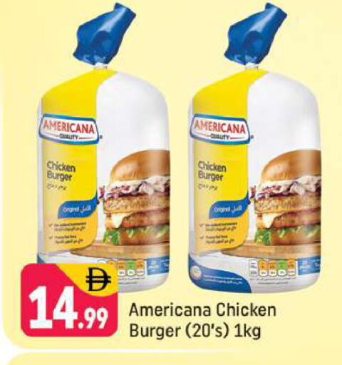 AMERICANA Chicken Burger available at Shaklan  in UAE - Dubai