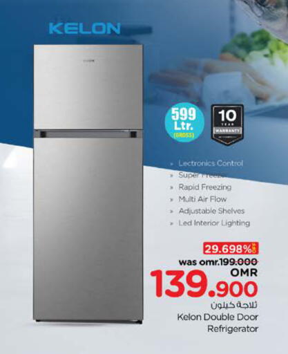 KELON Refrigerator available at Nesto Hyper Market   in Oman - Muscat