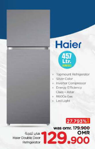 HAIER Refrigerator available at Nesto Hyper Market   in Oman - Muscat