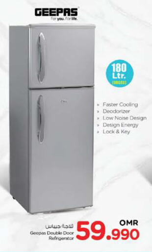 GEEPAS Refrigerator available at Nesto Hyper Market   in Oman - Sohar