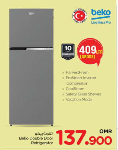 BEKO Refrigerator available at Nesto Hyper Market   in Oman - Muscat