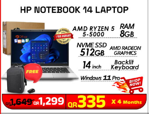 HP Laptop available at Tech Deals Trading in Qatar - Al-Shahaniya