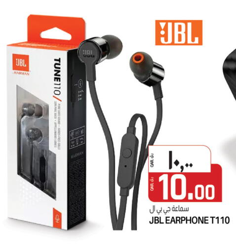 JBL Earphone available at Saudia Hypermarket in Qatar - Al-Shahaniya