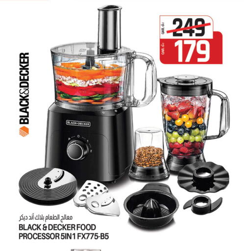 BLACK+DECKER Food Processor available at Saudia Hypermarket in Qatar - Al Shamal