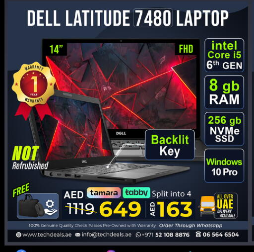 DELL Laptop available at TechDeals Electronics Trading in UAE - Sharjah / Ajman