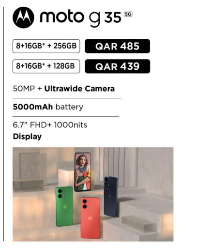 MOTO available at Kenz Mini Mart in Qatar - Al Shamal