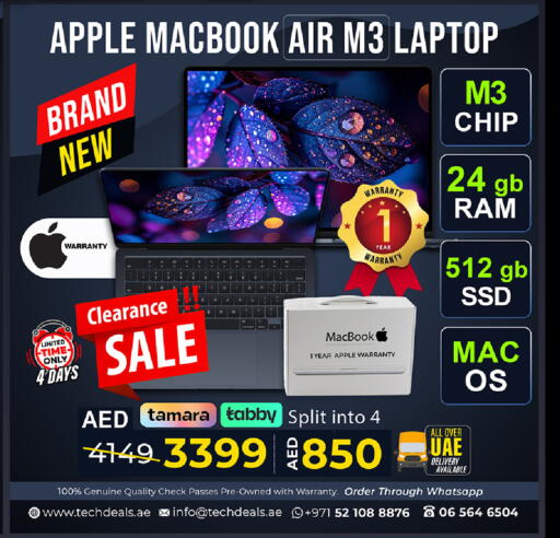 APPLE Laptop available at TechDeals Electronics Trading in UAE - Dubai