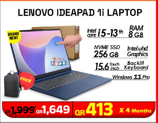 LENOVO Laptop available at Tech Deals Trading in Qatar - Al Shamal