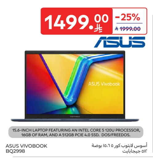 ASUS Laptop available at Carrefour in KSA, Saudi Arabia, Saudi - Al Khobar