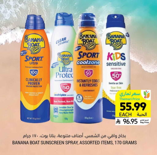 Sunscreen available at Tamimi Market in KSA, Saudi Arabia, Saudi - Al Khobar