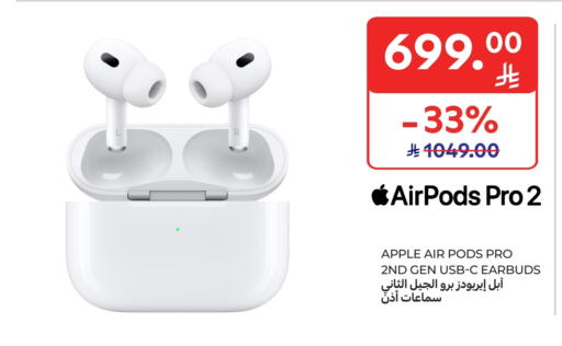 APPLE Earphone available at Carrefour in KSA, Saudi Arabia, Saudi - Sakaka