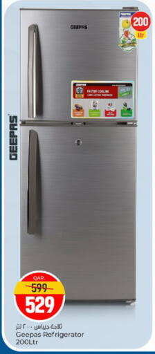 GEEPAS Refrigerator available at Paris Hypermarket in Qatar - Al-Shahaniya
