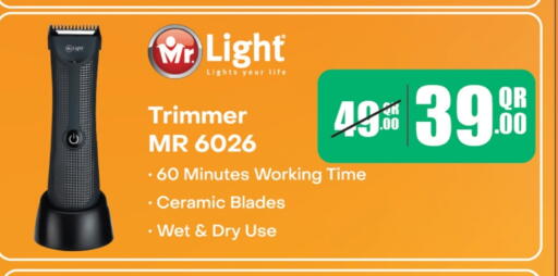 MR. LIGHT Hair Remover  available at Rawabi Hypermarket in Qatar - Umm Salal