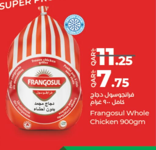 FRANGOSUL Frozen Whole Chicken available at LuLu Hypermarket in Qatar - Al Khor