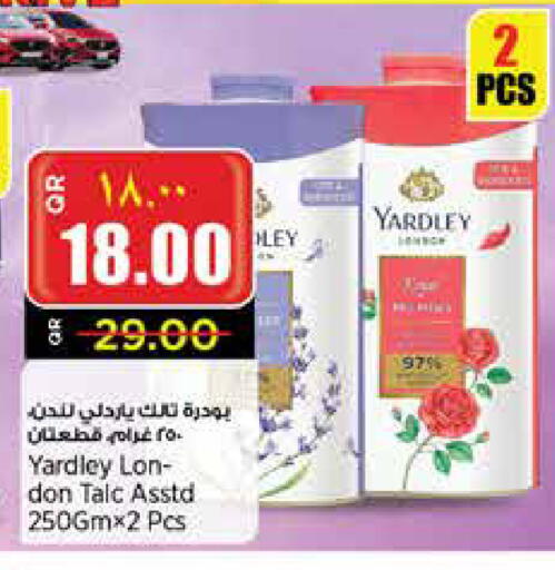 YARDLEY Talcum Powder available at Retail Mart in Qatar - Doha