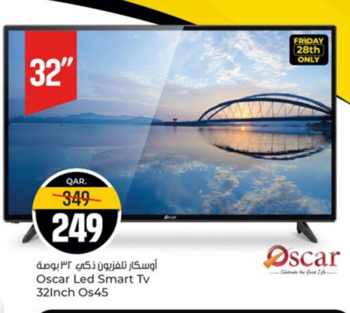 OSCAR Smart TV available at Paris Hypermarket in Qatar - Doha
