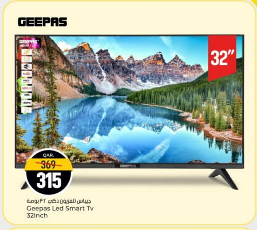 GEEPAS Smart TV available at Paris Hypermarket in Qatar - Al-Shahaniya