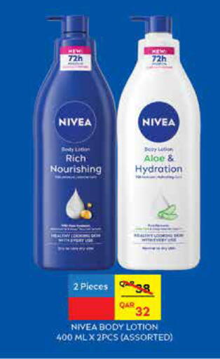 Nivea Body Lotion & Cream available at Retail Mart in Qatar - Doha
