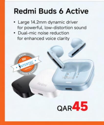 ريدمي سماعات أذن available at أنصار جاليري in قطر - الشمال