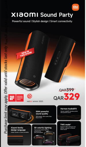 XIAOMI Speaker available at Safari Hypermarket in Qatar - Al Wakra
