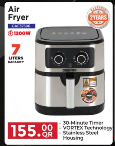 GEEPAS Air Fryer available at Ansar Gallery in Qatar - Al-Shahaniya