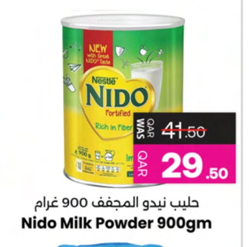 NIDO Milk Powder available at Ansar Gallery in Qatar - Al Shamal