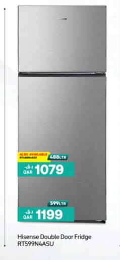 HISENSE Refrigerator available at Ansar Gallery in Qatar - Al Shamal