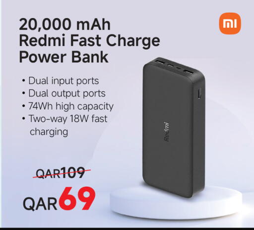 REDMI Powerbank available at Safari Hypermarket in Qatar - Al Wakra