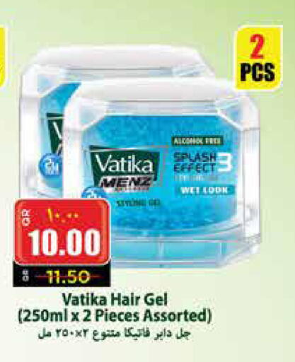VATIKA Hair Gel & Spray available at Retail Mart in Qatar - Al Shamal