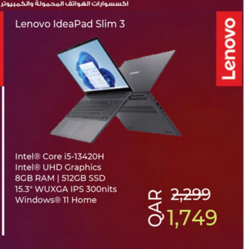 LENOVO Laptop available at Ansar Gallery in Qatar - Al Shamal
