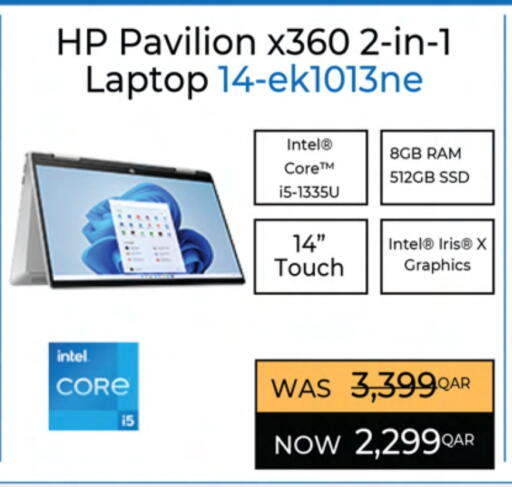 HP Laptop available at Ansar Gallery in Qatar - Al Shamal