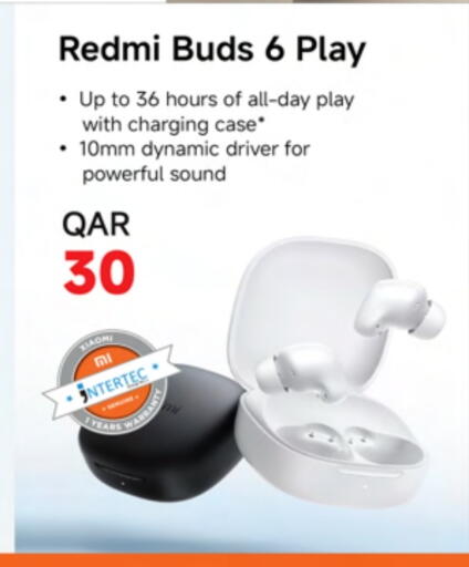 ريدمي سماعات أذن available at أنصار جاليري in قطر - الشمال