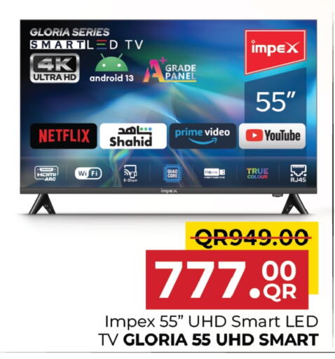 IMPEX Smart TV available at Family Food Centre in Qatar - Al Rayyan