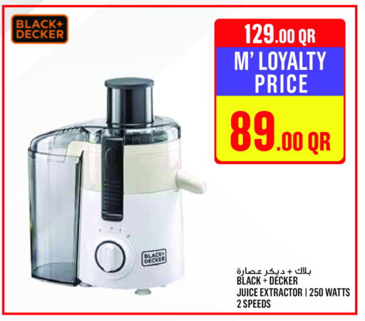 BLACK+DECKER Juicer available at Monoprix in Qatar - Al-Shahaniya
