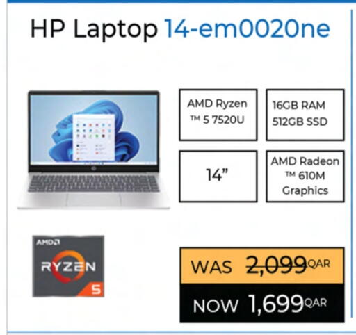 HP Laptop available at Ansar Gallery in Qatar - Al Shamal