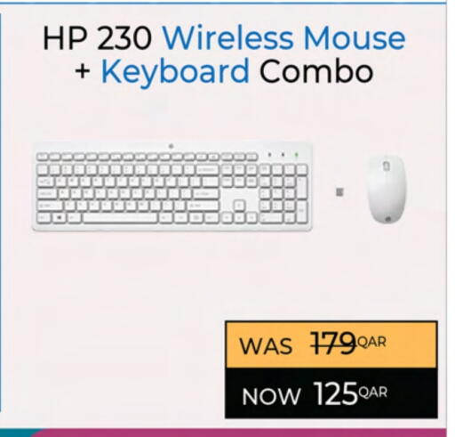 HP Keyboard / Mouse available at Ansar Gallery in Qatar - Al Shamal